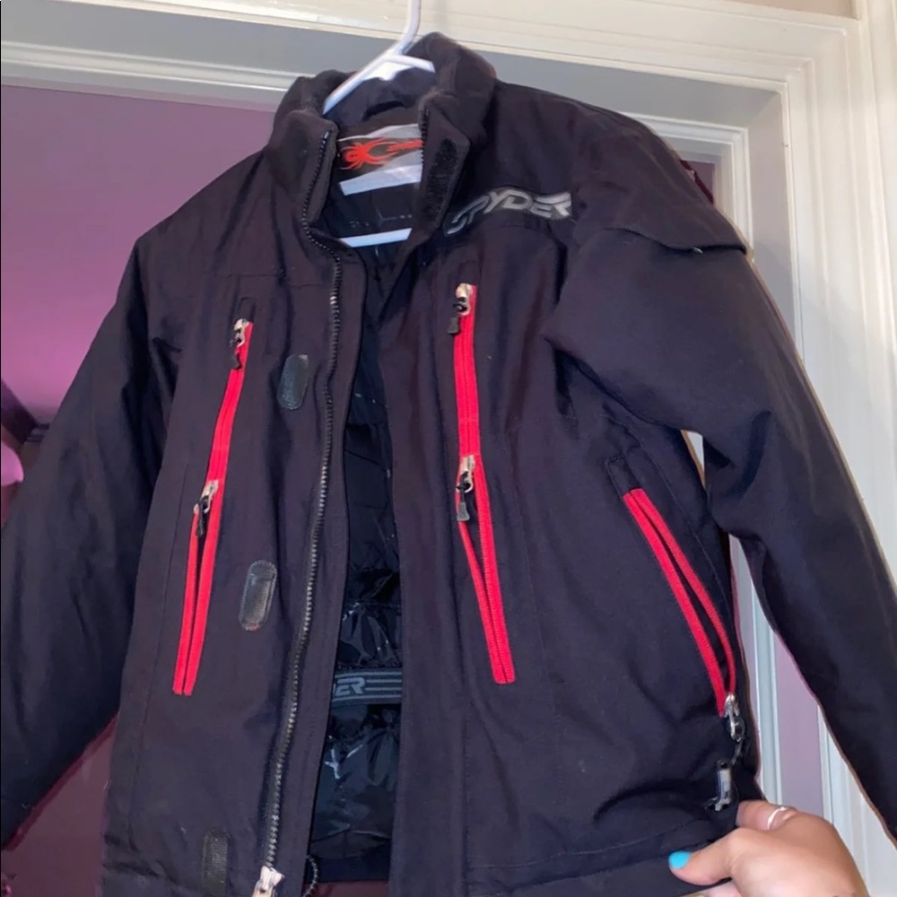 Boys spyder ski jacket